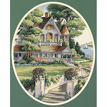 Набор для вышивания Classic Design арт.4351 Викторианский дом 41х28 см