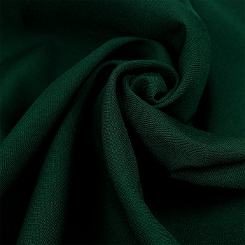Ткань Габардин кач-во Фухуа 180 г/м² 100% полиэстер шир.150 см арт.TBY.Gbf.24102.9 цв.09 т.зеленый уп.1м