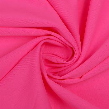Ткань трикот. Бифлекс матовый арт.OD-180-6(1) 180г/м² 80% нейлон 20% спандекс шир.152см цв.6(1) розовый неон рул.40-70 м