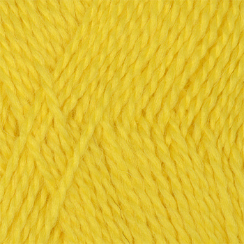 Пряжа для вязания КАМТ Премьера (100% импортная п/т шерсть) 10х100г/300м цв.030 лимон