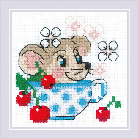 Набор для вышивания РИОЛИС арт.1837 День варенья 10х10 см