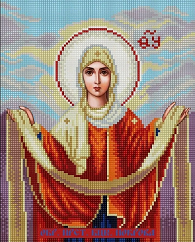 Рисунок на ткани (Бисер) КОНЁК арт. 9280 Богородица Покрова 20х25 см
