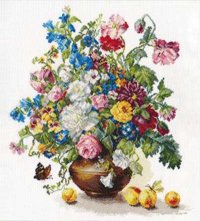 Набор для вышивания АЛИСА арт.2-23 Поэзия цветов. Благоухание лета 32х37 см
