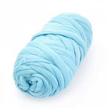 Пряжа для вязания ТРО Зефир (100% мериносовая шерсть) 500г/50м цв.0276 бл.голубой