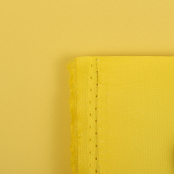 Ткань Оксфорд 420 D PVC 100% ПЭ шир.150см цв.110 желтый уп.1м