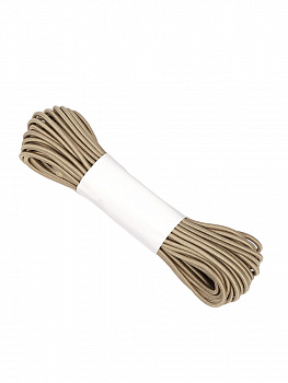 Резинка-шнур 3мм шляпная круглая TBY цв. F308 бежевый рул.10м (±0,5м)