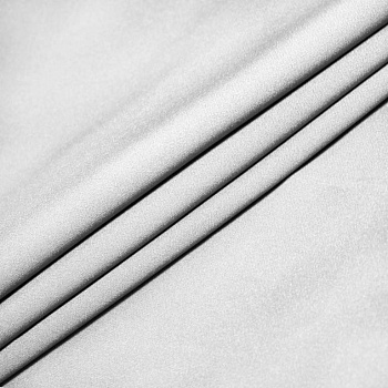 Ткань Креп Барби плот.210г/м²  95% пэ 5% эл  шир.150см, арт.МТ-210101 цв.белый уп.6м