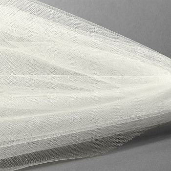 Фатин Кристалл средней жесткости блестящий арт.K.TRM шир.300см, 100% полиэстер цв. 02 К уп.50м - айвори