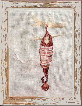 Набор для вышивания NIMUE арт.155-A054 K Cocon (Кокон) 9,5х13,5 см