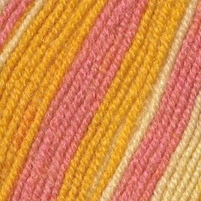 Пряжа для вязания ТРО Мираж (50% шерсть, 50% акрил) 5х100г/330м цв.7268 принт