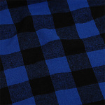 Ткань рубашечная фланель 150 г/м² 80% полиэстер, 20% хлопок шир.150 см арт.TBY.Fl.T1878.2 цв.02 синий уп.2м