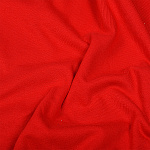 Ткань трикотаж Кулирка хлопок 145г опененд 100+100см красный 18-1763 уп.6м