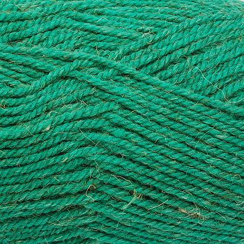 Пряжа для вязания ПЕХ Носочная (50% шерсть, 50% акрил) 10х100г/200м цв.875 зелено-изумрудный