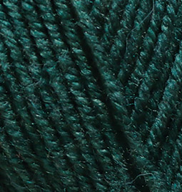 Пряжа для вязания Ализе Lana Gold Plus (49% шерсть, 51% акрил) 5х100г/140м цв.426 петроль