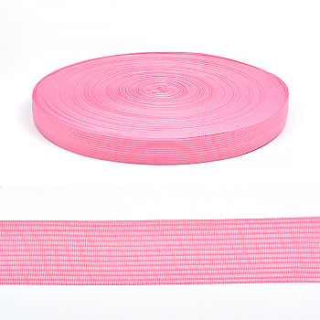 Тесьма вязаная окантовочная 22мм арт.001-22 плотность 2,4 г/м цв.090 розовый уп.100м