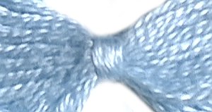 Нитки мулине цв.2501 бл.голубой 12х10м С-Пб упак (12 шт)
