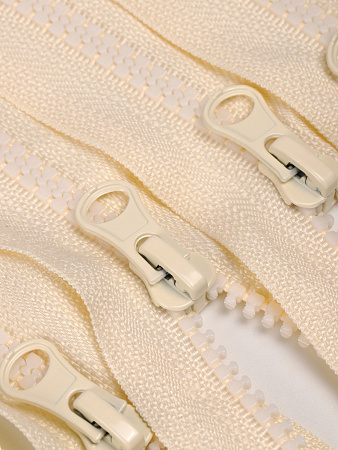 Молния Mzip трактор №5 1 замок усил.зв., 75см, цв.F306 св.бежевый уп.50шт