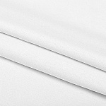 Ткань трикотаж Кулирка хлопок 145г опененд 100+100см белый уп.10м