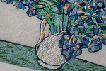 Набор для вышивания PANNA Живая картина арт. MET-JK-2261 Ирисы 14,5х12 см