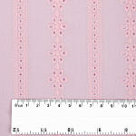 Ткань шитье 100 г/м² 100% хлопок шир.150 см арт.TBY.Emb.8002.73 цв.73 розовый уп.2м