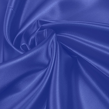 Ткань Атлас-сатин 67 г/м² 100% полиэстер шир.150 см арт.AS.09 цв.синий уп.1м