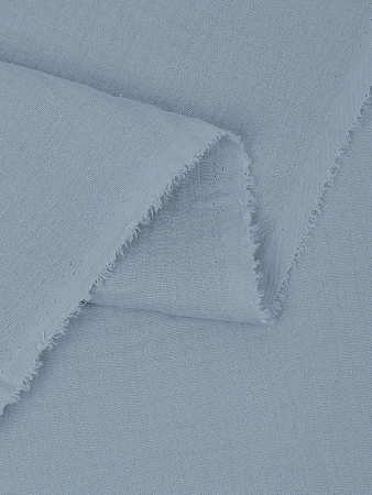 Ткань Муслин 125 г/м² 100% хлопок шир.130 см арт.TBY.Mus.24723.54 цв.54 св.серый рул.25м