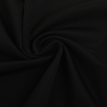 Трикотажное полотно эластичное LAUMA 2069 25х75см (±3см) цв. 170 черный уп.1шт