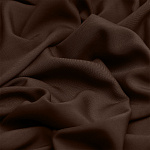 Ткань Штапель  TBY Vi-45-26 плот 110г/м2 100% вискоза шир. 145 см цв.26 коричневый уп.5м