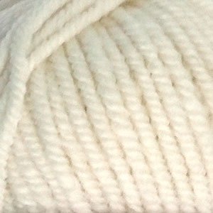 Пряжа для вязания ПЕХ Зимний вариант (95% шерсть, 5% акрил) 10х100г/100м цв.001 белый