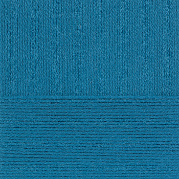 Пряжа для вязания ПЕХ Детская объёмная (100% микрофибра) 5х100г/400м цв.014 морская волна
