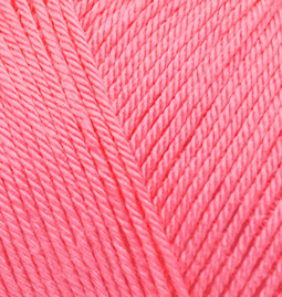 Пряжа для вязания Ализе Diva Baby (100% микрофибра акрил) 5х100г/350м цв.023 розовый неон