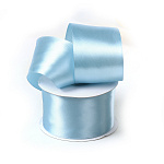 Лента атласная 50мм цв.3105(F184) голубой IDEAL уп.27,4 м