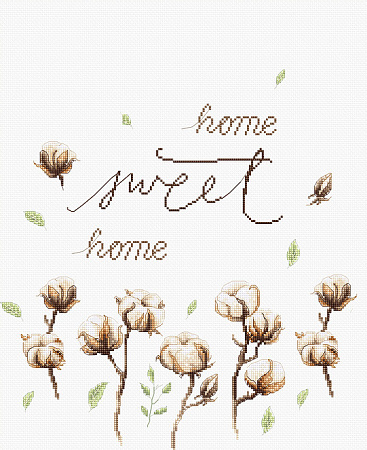 Набор для вышивания LUCA-S арт. B2347 Хлопок 23х21,5 см