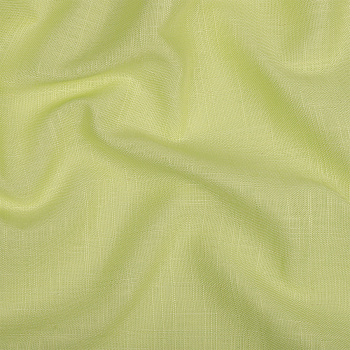 Ткань льняная TBYLi-1002-37 190г/м² 40% лен 60%виск. шир 140см цв.37 лимон рул 10м