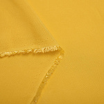 Ткань Штапель 130 г кв.м 100% вискоза шир.145 см арт.Р.28744.18 цв.18 желтый уп.25м (±5м)
