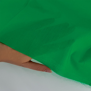 Ткань Батист 72 г/м² 100% хлопок шир.150 см арт.TBY.Bt.38 цв.яр.зеленый уп.1м