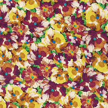 Ткань для пэчворка PEPPY Painterly Petals 105 г/м² 100% хлопок цв.SRKD-20264-196 уп.50х55 см