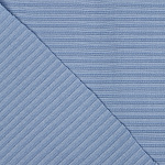 Ткань трикотаж лапша 320 г/м² 62% пэ, 30% вискоза, 8% спандекс шир.160 см арт.С.1906.09 цв.голубой рул.30м (±5м)