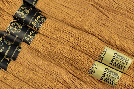 Нитки мулине IDEAL арт.ТВ (100% хлопок) 24х8м цв.214