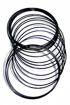 Проволока 115/05 круглая- черная (Ø1,5мм х 5м)