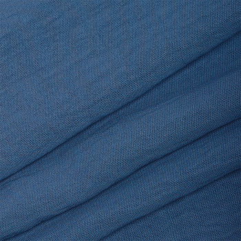 Ткань Лен искусственный Манго 160 г/м² 100% пэ TBY.Mg.09 цв.голубой уп.1м