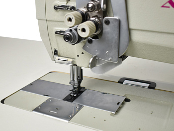 Двухигольная промышленная швейная машина Aurora A-845D-05 с прямым приводом