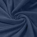 Ткань флис 2-х ст. TBY-0059-218.27 190 г/м² 100% ПЭ шир.150см  цв.F218 пыльно-синий уп.10м