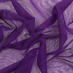 Сетка стрейч матовая арт.TBY-TL01 40г/м² 100% полиэстр ш.150см цв.72 фиолетовый рул.10м