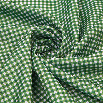 Ткань Габардин 140 г/м² 100% полиэстер шир.150 см арт.T.4000.125 цв.зеленый рул.25м
