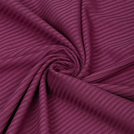 Ткань трикотаж лапша 320 г/м² 62% пэ, 30% вискоза, 8% спандекс шир.160 см арт.С.2189.08 цв.пыльная роза уп.1,5м