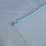 Ткань шелк Армани 90г/м² 97% ПЭ 3% Спандекс шир.150см арт.TBYArm-076 цв.76 св.голубой рул.25м