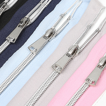 Молния MaxZipper спираль №5 декор. 75см АССОРТИ №4 уп.5цв х 2шт