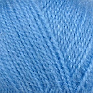 Пряжа для вязания ПЕХ Великолепная (30% ангора, 70% акрил высокообъемный) 10х100г/300м цв.005 голубой