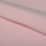 Ткань трикотаж Футер 2х нитка начес с лайкрой 190г опененд 100+100см розовое безе 13-2804 уп.6м